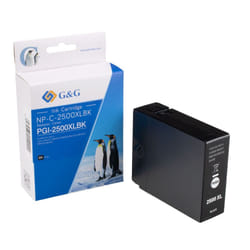 G&G 1C2500B cartouche d'encre 1 pièce(s) Compatible Noir