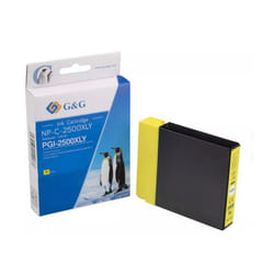 G&G 1C2500Y cartouche d'encre 1 pièce(s) Compatible Jaune