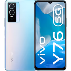 VIVO Y76 5G, 16,7 cm (6.58"), 8 Go, 128 Go, 50 MP, Android 12, Bleu