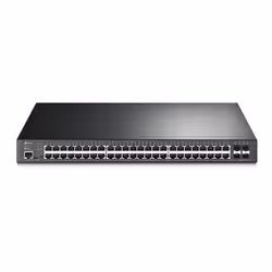 TP-Link TL-SG3452P, Géré, L2/L3, Gigabit Ethernet (10/100/1000), Connexion Ethernet, supportant l'alimentation via ce port (P ...