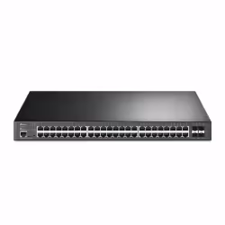 TP-Link Omada SG3452XP, Géré, L2+, Gigabit Ethernet (10/100/1000), Connexion Ethernet, supportant l'alimentation via ce port  ...