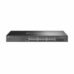 TP-Link Omada SG3428X, Géré, L2+/L3, Gigabit Ethernet (10/100/1000), Grille de montage, 1U