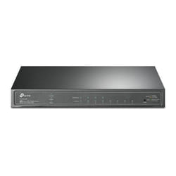 TP-Link JetStream TL-SG2008P commutateur réseau Géré L2/L2+ Gigabit Ethernet (10/100/1000) Connexion Ethernet, supportant l'alimentation via ce port (PoE) Noir
