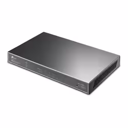 TP-Link JetStream TL-SG2008P commutateur réseau Géré L2/L2+ Gigabit Ethernet (10/100/1000) Connexion Ethernet, supportant l'alimentation via ce port (PoE) Noir