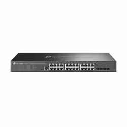 TP-Link Omada SG3428, Géré, L2/L3, Gigabit Ethernet (10/100/1000), Grille de montage, 1U