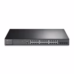 TP-Link TL-SG3428MP, Géré, L2/L3, Gigabit Ethernet (10/100/1000), Connexion Ethernet, supportant l'alimentation via ce port ( ...