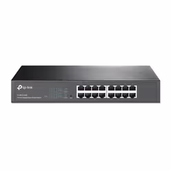 TP-Link TL-SG1016DE, Géré, L2, Gigabit Ethernet (10/100/1000), Grille de montage, 1U