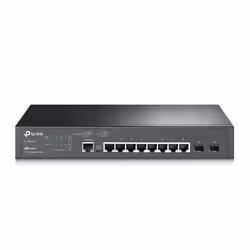 TP-Link JetStream TL-SG3210, Géré, L2/L3, Gigabit Ethernet (10/100/1000), Grille de montage, 1U
