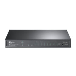 TP-Link TL-SG2210P Géré L2 Gigabit Ethernet (10/100/1000) Connexion Ethernet, supportant l'alimentation via ce port (PoE) Noir