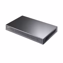 TP-Link TL-SG2210P Géré L2 Gigabit Ethernet (10/100/1000) Connexion Ethernet, supportant l'alimentation via ce port (PoE) Noir