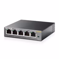 TP-Link TL-SG105E Géré L2 Gigabit Ethernet (10/100/1000) Noir - Vue supplémentaire 4