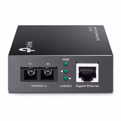 TP-Link MC210CS convertisseur de support réseau 1000 Mbit/s 1310 nm Monomode Noir