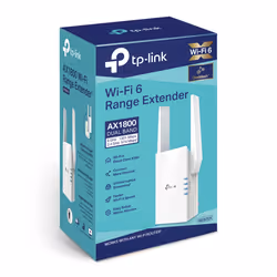 TP-Link RE605X prolongateur réseau Répéteur réseau Blanc 10, 100, 1000 Mbit/s - Vue supplémentaire 4