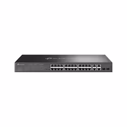 TP-Link Omada SL2428P, Géré, L2, Fast Ethernet (10/100), Connexion Ethernet, supportant l'alimentation via ce port (PoE), Gri ...