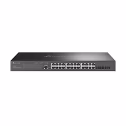 TP-Link Omada SG3428XMP, Géré, L2+, Gigabit Ethernet (10/100/1000), Connexion Ethernet, supportant l'alimentation via ce port ...