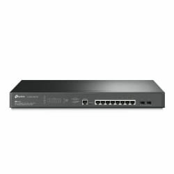 TP-Link TL-SG3210XHP-M2 commutateur réseau Géré L2/L3 2.5G Ethernet (100/1000/2500) Connexion Ethernet, supportant l'alimentation via ce port (PoE) 1U Noir