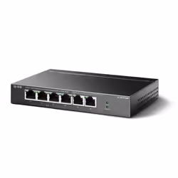 TP-Link TL-SF1006P commutateur réseau Non-géré Fast Ethernet (10/100) Connexion Ethernet, supportant l'alimentation via ce port (PoE) Noir