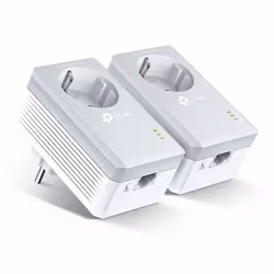 TP-Link TL-PA4010P KIT V5, 600 Mbit/s, IEEE 802.3, IEEE 802.3u, Fast Ethernet, 10,100 Mbit/s, HomePlug AV, OFDM