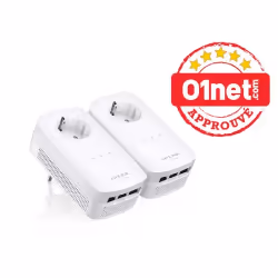 TP-Link TL-PA8030P KIT, 1200 Mbit/s, IEEE 802.3, IEEE 802.3ab, IEEE 802.3u, Gigabit Ethernet, 10,100,1000 Mbit/s, 10BASE-T, 1 ...