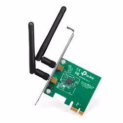 TP-Link TL-WN881ND, Interne, Sans fil, PCI Express, WLAN, 300 Mbit/s, Vert