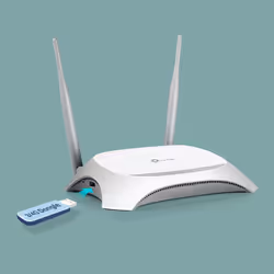 TP-Link TL-MR3420 routeur sans fil Fast Ethernet Monobande (2,4 GHz) Noir, Blanc - Vue supplémentaire 7