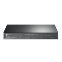 TP-Link TL-SG1210MPE commutateur réseau Géré L2 Gigabit Ethernet (10/100/1000) Connexion Ethernet, supportant l'alimentation via ce port (PoE) Noir