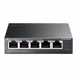 TP-Link TL-SG105PE, Géré, L2, Gigabit Ethernet (10/100/1000), Connexion Ethernet, supportant l'alimentation via ce port (PoE)