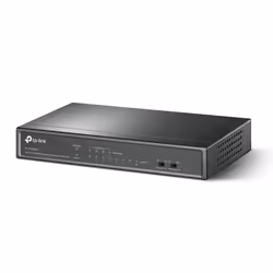 TP-Link TL-SF1008LP commutateur réseau Non-géré Fast Ethernet (10/100) Connexion Ethernet, supportant l'alimentation via ce port (PoE) Noir