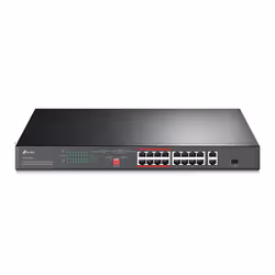TP-Link TL-SL1218P, Non-géré, Gigabit Ethernet (10/100/1000), Connexion Ethernet, supportant l'alimentation via ce port (PoE) ...