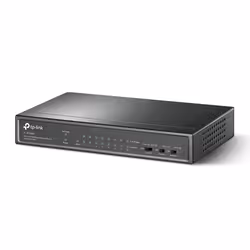 TP-Link TL-SF1009P commutateur réseau Non-géré Fast Ethernet (10/100) Connexion Ethernet, supportant l'alimentation via ce port (PoE) Noir