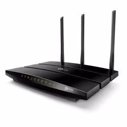 TP-Link Archer C7, Wi-Fi 5 (802.11ac), Bi-bande (2,4 GHz / 5 GHz), Ethernet/LAN, Noir, Routeur