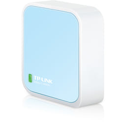 TP-Link TL-WR802N routeur sans fil Fast Ethernet Monobande (2,4 GHz) Bleu, Blanc