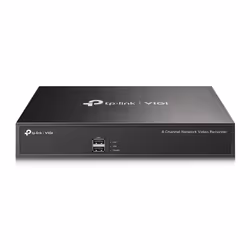 TP-Link VIGI NVR1008H, 8 canaux, 1920 x 1080 pixels, 4 canaux, 1080p, 1920 x 1080, 1280 x 720, 1440 x 900, 1280 x 1024, 80 Mb ...