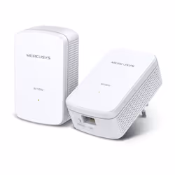 TP-Link MP500 KIT, 1000 Mbit/s, IEEE 1901, IEEE 802.3, IEEE 802.3ab, IEEE 802.3u, Type E / F, Gigabit Ethernet, 10,100,1000 M ...