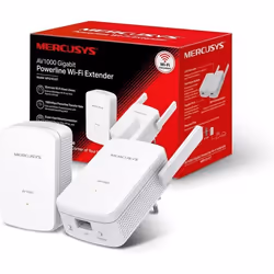 Kit CPL WiFi 300 Mbps - MERCUSYS - MP510 KIT - Prise CPL Fibre - 1 Port Gigabit - 1000 Mbps