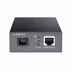 TP-Link TL-FC311A-2 convertisseur de support réseau 1000 Mbit/s Monomode Noir