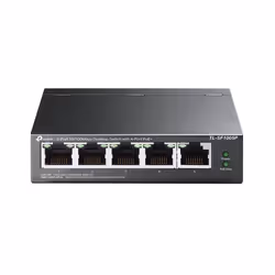 TP-Link TL-SF1005P, Non-géré, Fast Ethernet (10/100), Full duplex, Connexion Ethernet, supportant l'alimentation via ce port  ...