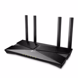 TP-Link Archer AX20, Wi-Fi 6 (802.11ax), Bi-bande (2,4 GHz / 5 GHz), Ethernet/LAN, Noir, Routeur