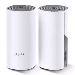 TP-Link Deco E4 (2-pack) Bi-bande (2,4 GHz / 5 GHz) Blanc, Gris Interne