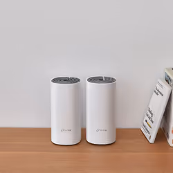 TP-Link Deco E4 (2-pack) Bi-bande (2,4 GHz / 5 GHz) Blanc, Gris Interne