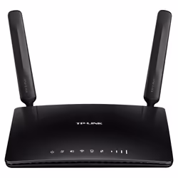 TP-Link TL-MR6400, Wi-Fi 4 (802.11n), Monobande (2,4 GHz), Ethernet/LAN, 3G, Noir, Routeur