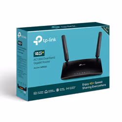 TP-Link Archer MR600 V2 routeur sans fil Gigabit Ethernet Bi-bande (2,4 GHz / 5 GHz) 4G Noir - Vue supplémentaire 5