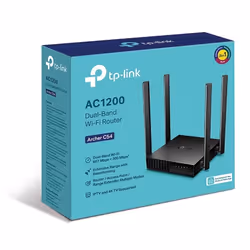TP-Link Archer C54 routeur sans fil Fast Ethernet Bi-bande (2,4 GHz / 5 GHz) Noir - Vue supplémentaire 4