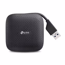 TP-Link UH400, USB 3.2 Gen 1 (3.1 Gen 1) Type-A, USB 3.2 Gen 1 (3.1 Gen 1) Type-A, 5000 Mbit/s, Noir, 71 mm, 71 mm