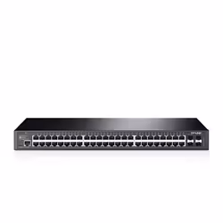 TP-Link T2600G-52TS V3, Géré, L2+, Gigabit Ethernet (10/100/1000), Grille de montage, 1U