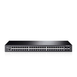 TP-Link T2600G-52TS V3 commutateur réseau Géré L2+ Gigabit Ethernet (10/100/1000) 1U Noir