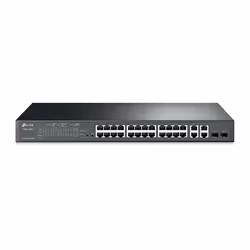 TP-Link T1500-28PCT(TL-SL2428P), Géré, L2, Gigabit Ethernet (10/100/1000), Connexion Ethernet, supportant l'alimentation via  ...