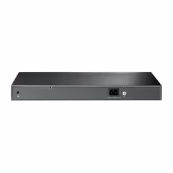 TP-Link T1500-28PCT(TL-SL2428P) Géré L2 Gigabit Ethernet (10/100/1000) Connexion Ethernet, supportant l'alimentation via ce port (PoE) 1U Noir