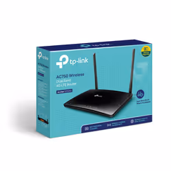 TP-Link Archer MR200 routeur sans fil Fast Ethernet Bi-bande (2,4 GHz / 5 GHz) 4G Noir - Vue supplémentaire 4