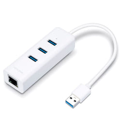 TP-Link UE330 station d'accueil Avec fil USB 3.2 Gen 1 (3.1 Gen 1) Type-A Blanc
